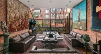 An international artist couple asks $38M for their art-filled UES townhouse–Rolls Royce included