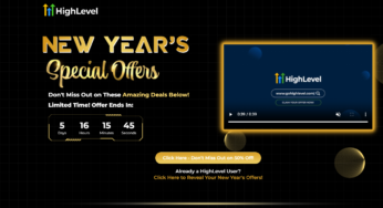 Kickstart 2025 with GoHighLevel’s Exclusive New Year Special Offer!